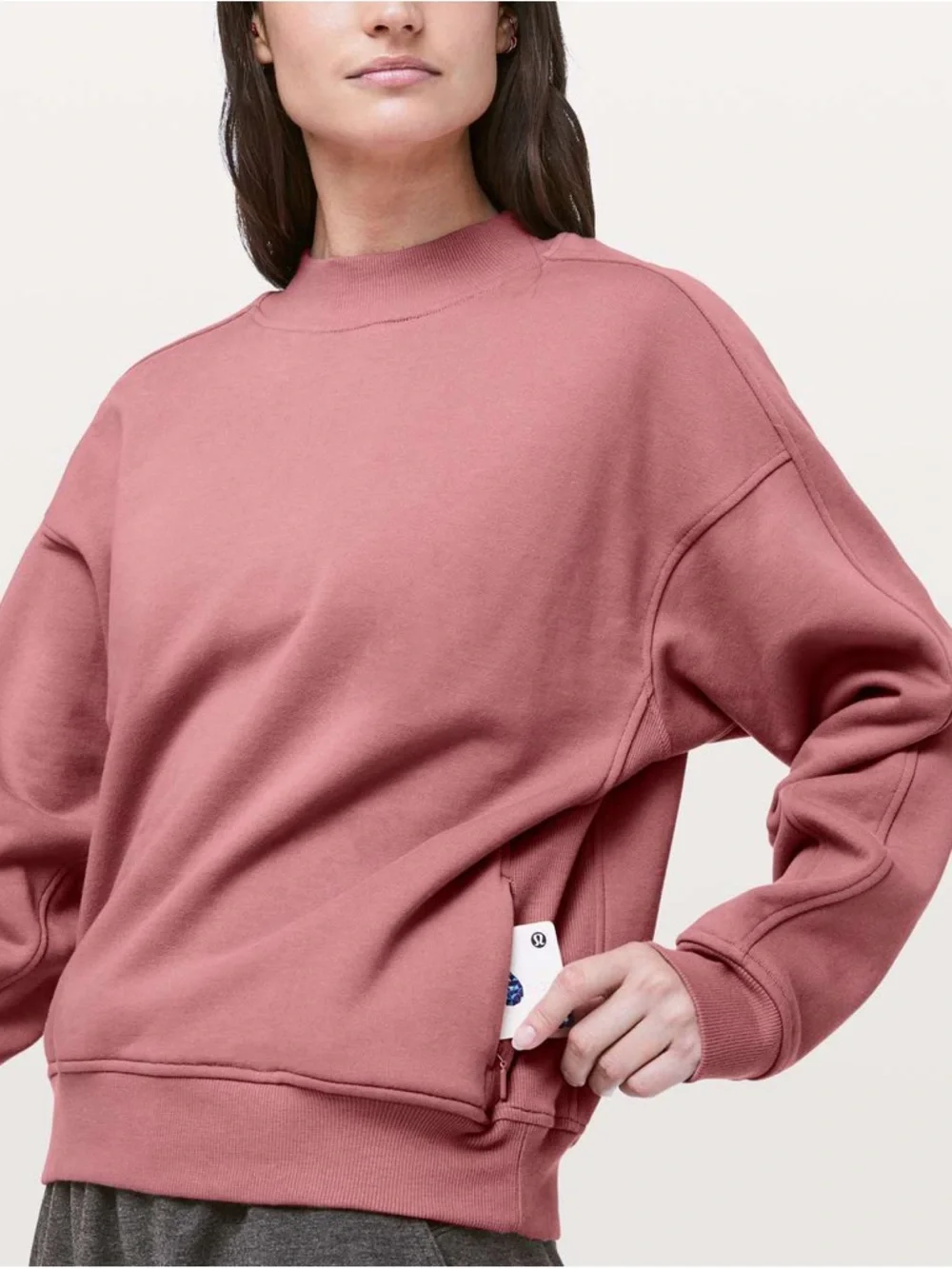 Lululemon Chill On Pullover Sweatshirt Size 8 - Picture 4 of 7
